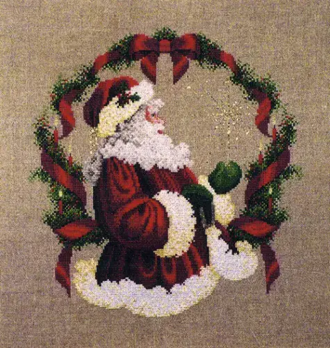 Lavender & Lace Spirit of Christmas cross stitch chart