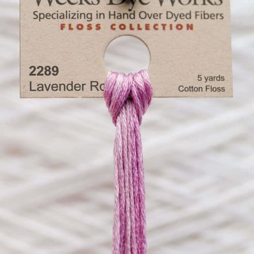 Lavender Rose 2289 Weeks Dye Works thread