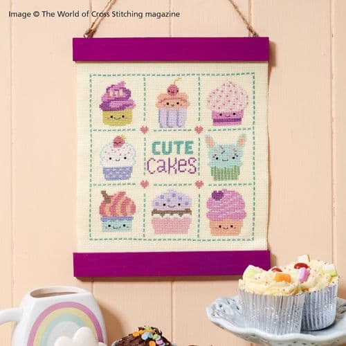 Life is Sweet Cupcake Sampler WOXS Issue 356 project pack