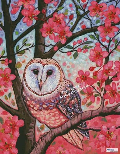 Life's a Hoot (Large) by Artecy printed cross stitch chart