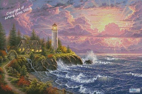 Light of Faith by Artecy printed cross stitch chart