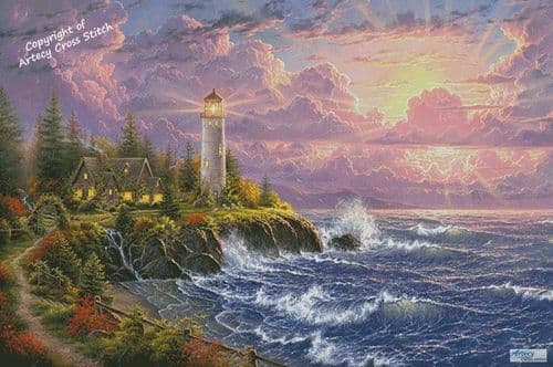 Light of Faith (Large) by Artecy printed cross stitch chart