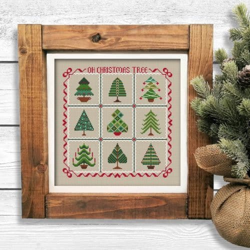 Little Dove Designs Oh Christmas Tree printed cross stitch chart