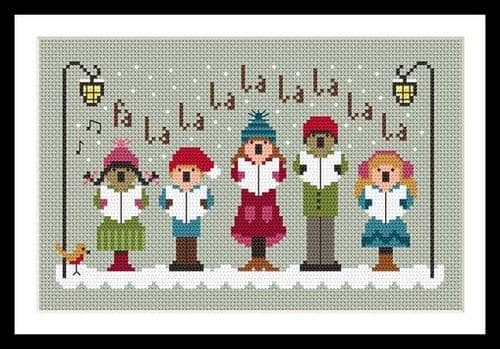 Little Dove Designs Tis the Season printed cross stitch chart