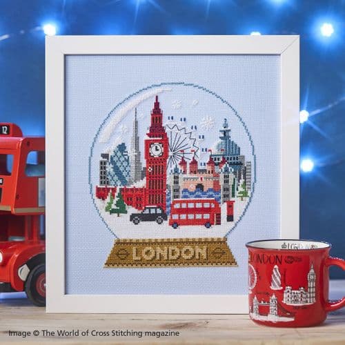 London Snow Globe WOXS Issue 353 project pack