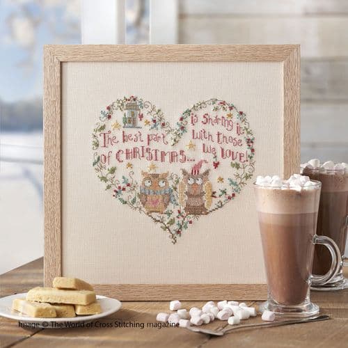Love Birds WOXS Issue 327 Christmas 2022 project pack