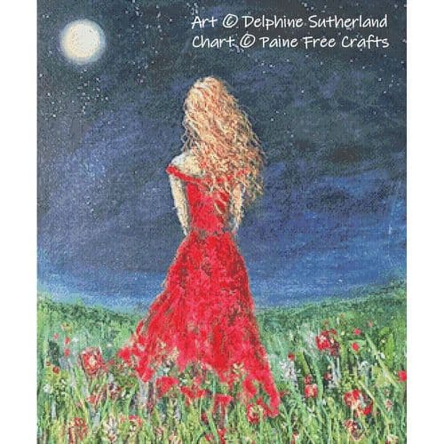 Love by Paine Free Crafts printed cross stitch chart (1)