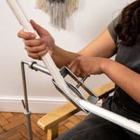 Lowery Corner Clamp for Silver Grey stand
