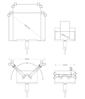 Lowery Device Tablet Holder for Silver Grey stand