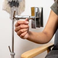 Lowery Side Clamp Head for Silver Grey stand