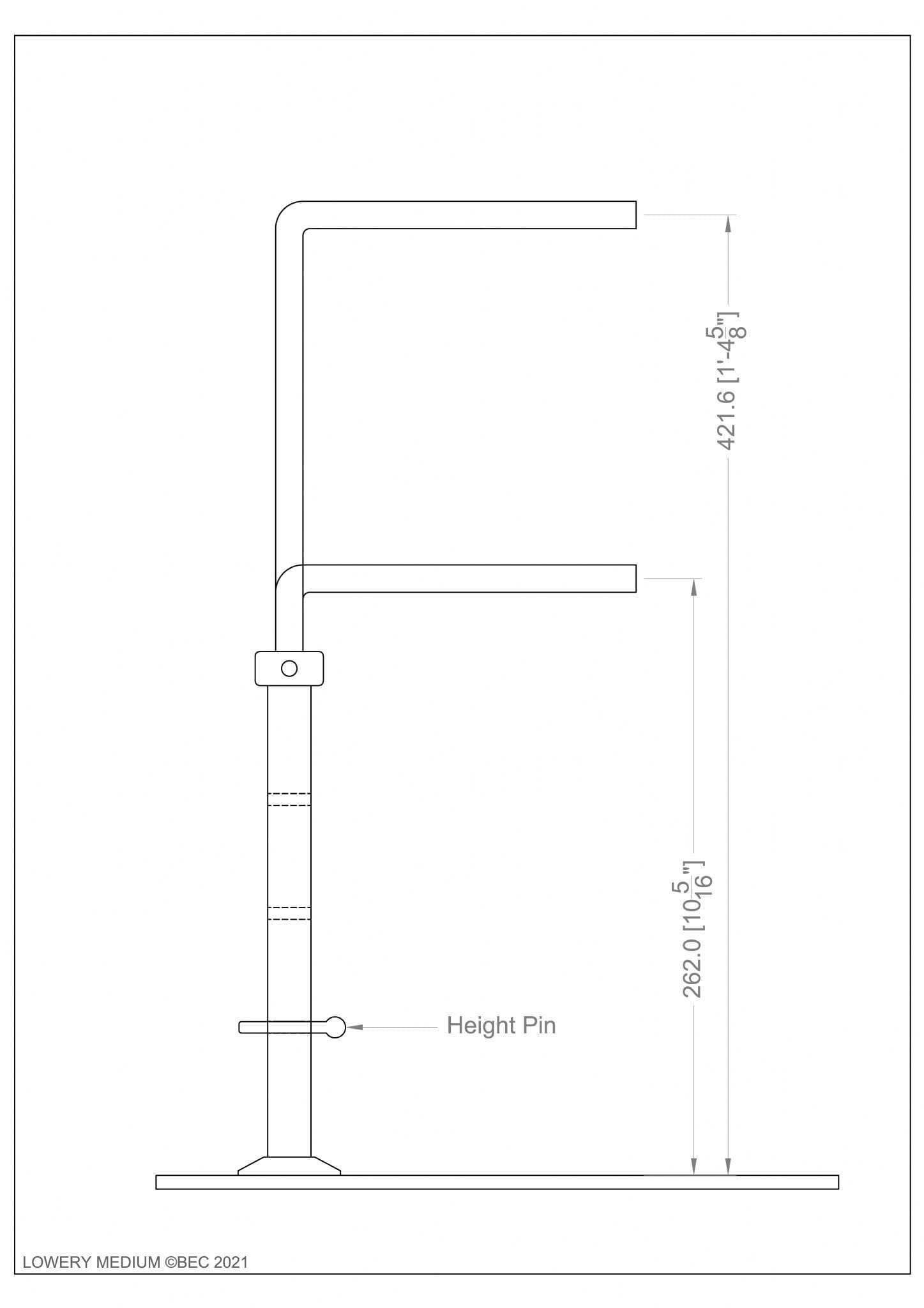 Lowery Workstand Magnetic Board Holder - UK