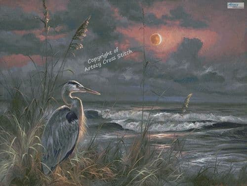 Lunar Tide (Large) by Artecy printed cross stitch chart