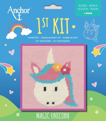 Magic Unicorn 1st Kit Tapestry Kit by Anchor