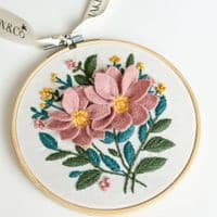 Makebox Anemone Japonica embroidery kit