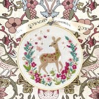 Makebox Frolicking Fawn embroidery kit