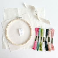 Makebox Frolicking Fawn embroidery kit