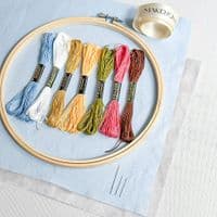 Makebox Spring embroidery kit