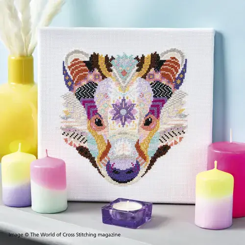 Mandala Badger WOXS Issue 336 project pack