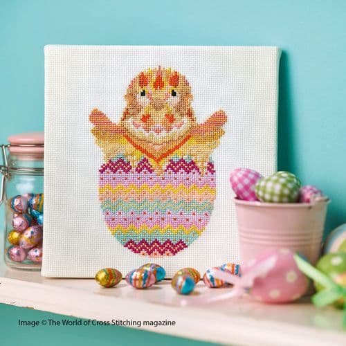 Mandala Chick & Egg WOXS Issue 331 project pack