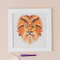 Mandala Lion by Meloca Designs Diamond Painting Kit