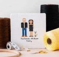 Melocharacters: Customisable by Meloca Designs printed cross stitch chart