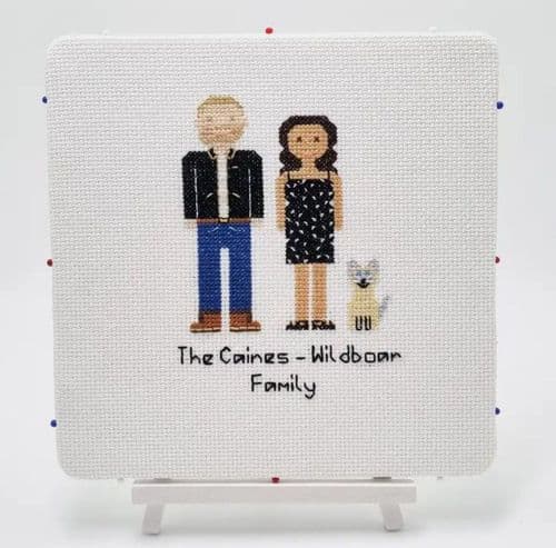 Melocharacters: Customisable by Meloca Designs printed cross stitch chart