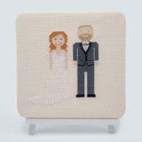 Melocharacters: The Wedding Edition by Meloca Designs printed cross stitch chart