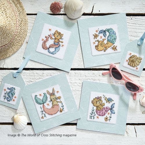 Mer-Animals Design  WOXS Issue 322 August 2022 project pack
