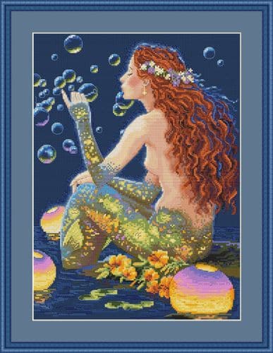 Merejka Bubbles cross stitch kit