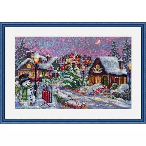 Merejka Christmas Night cross stitch kit