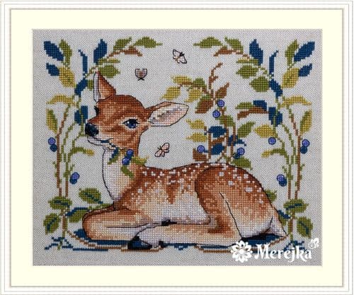 Merejka  Little Fawn cross stitch kit