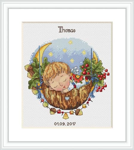 Merejka Lullaby for Son cross stitch kit