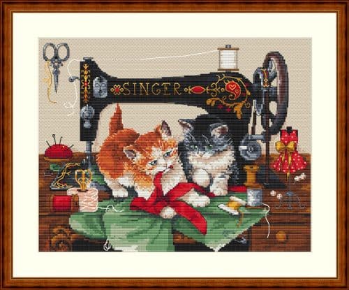 Merejka Players & Singer cross stitch kit