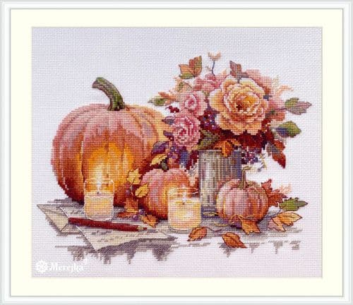 Merejka Pumpkins cross stitch kit