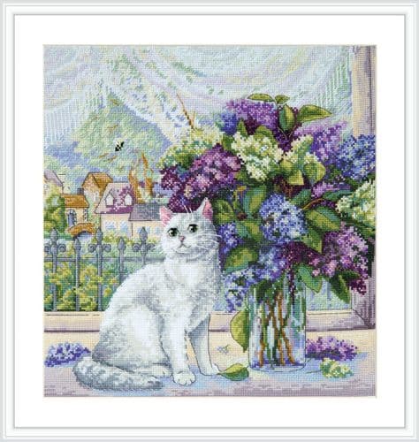 Merejka Spring Mood cross stitch kit