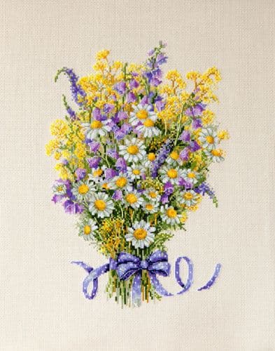 Merejka Summer Flowers cross stitch kit
