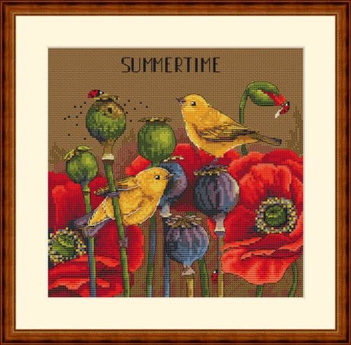 Merejka Summertime cross stitch kit