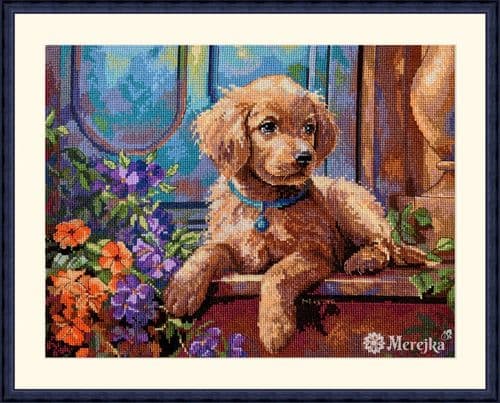 Merejka Sunny Porch cross stitch kit