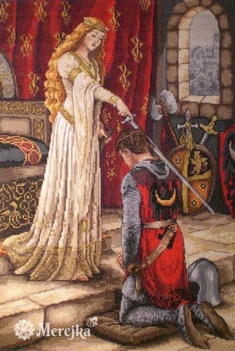 Merejka The Accolade cross stitch kit