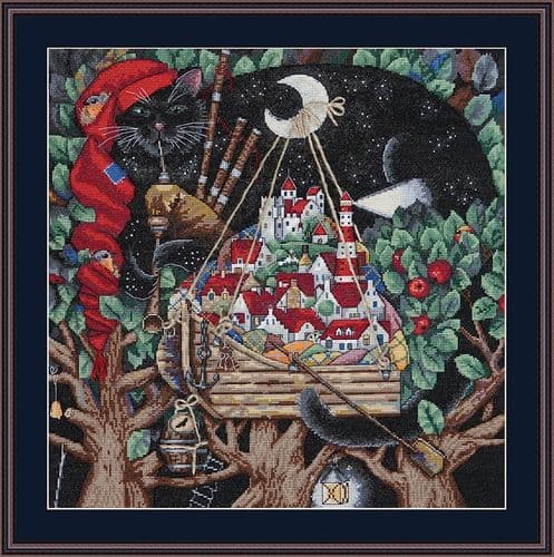 Merejka The Old Melody cross stitch kit