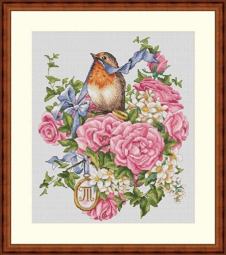 Merejka Wedding Ring for Her cross stitch kit