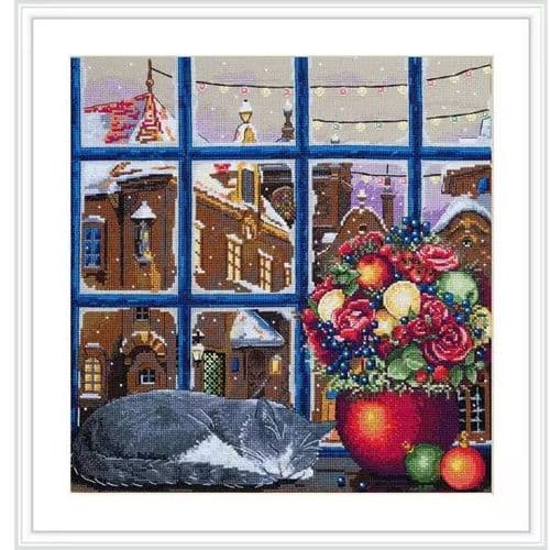 Merejka Winter Dream Christmas cross stitch kit