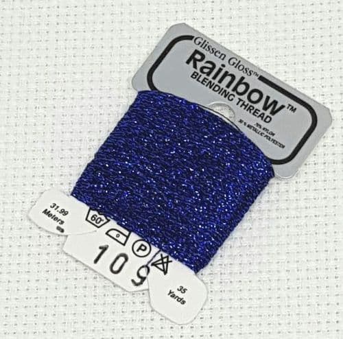 Midnight Blue GlissenGloss Rainbow Thread 138 / R109
