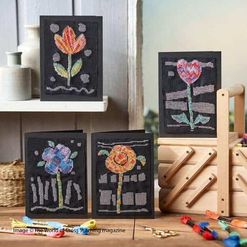 Midnight Garden Cards WOXS Issue 331 project pack
