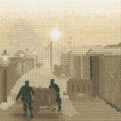 Milk Train cross stitch chart - Silhouettes