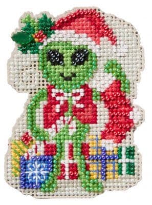 Mill Hill Alien Elf cross stitch kit