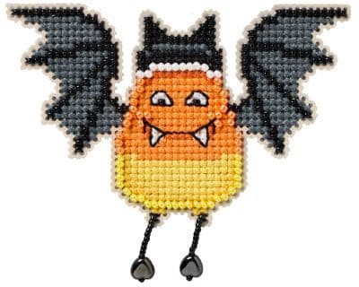 Mill Hill Batty Corn cross stitch kit