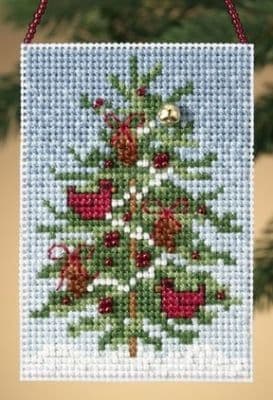 Mill Hill Cardinal Tree beaded cross stitch kit