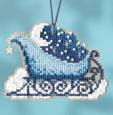 Mill Hill Celestial Sleigh beaded cross stitch kit