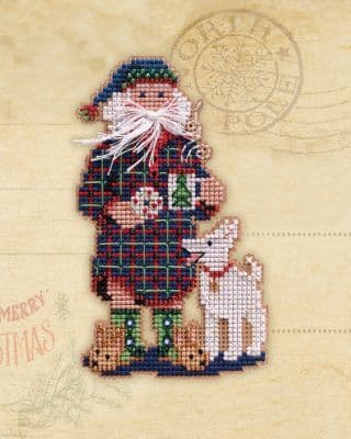 Mill Hill Christmas Morning beaded cross stitch kit